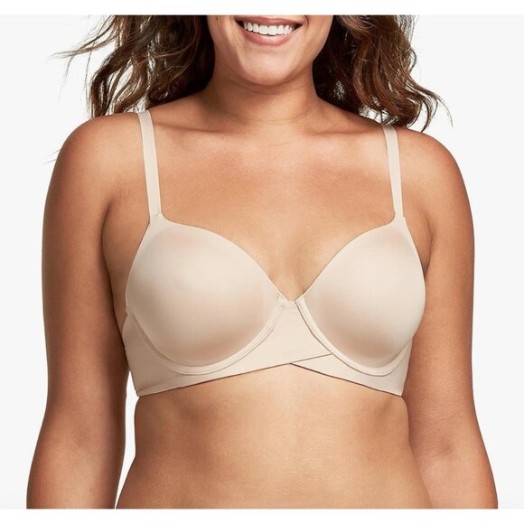 Maidenform DM7543 One Fabulous Fit 2.0 Tailored Demi T-Shirt Bra 34DD - Picture 1 of 6